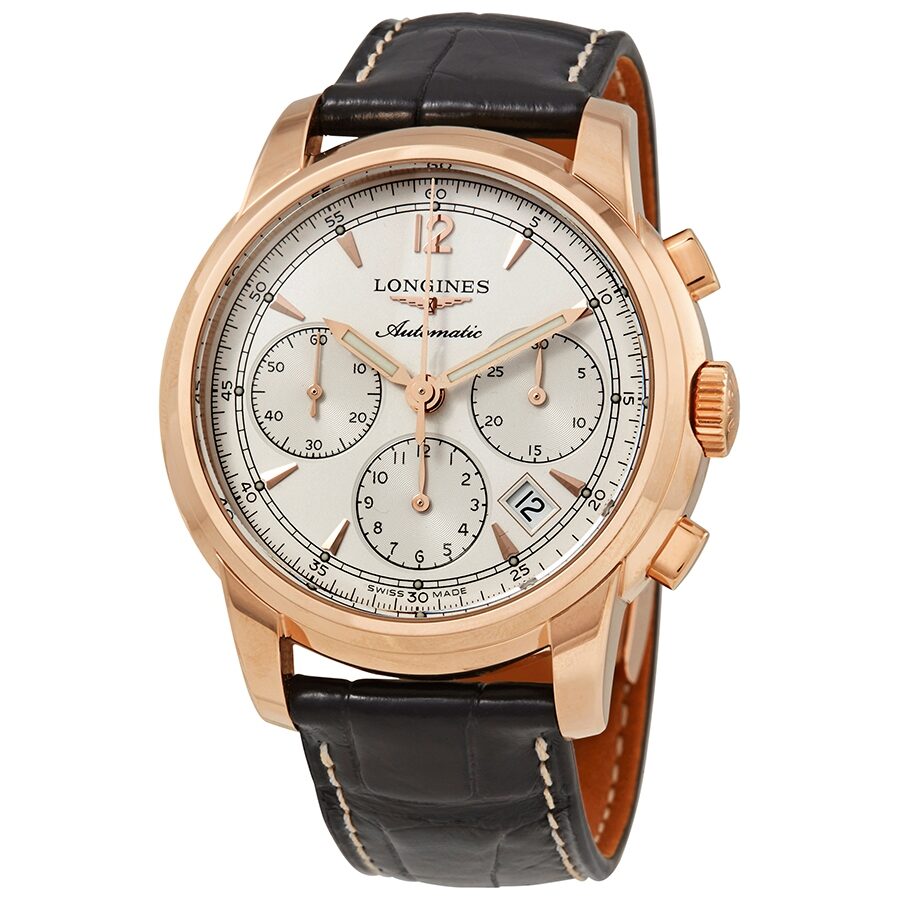 Reloj Longines Saint Imier Autom tico Cron grafo Esfera Plateada