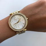Michael Kors Darci Crystal Paved Gold Ladies Watch MK3727 - Watches of America #3