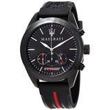 Maserati Traguardo Chronograph Black Dial Men's Watch #R8871612004 - Watches of America