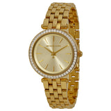 Michael Kors Mini Darci Gold Sunray Dial Ladies Watch MK3365 - Watches of America