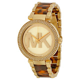 Michael Kors Parker Champagne Dial Ladies Watch MK6109 - Watches of America
