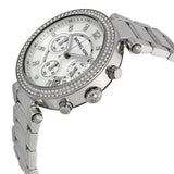 Michael Kors Parker Chronograph Silver Dial Ladies Watch #MK5353 - Watches of America #2