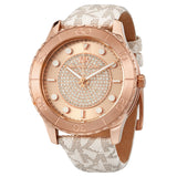 Michael Kors Runway Quartz Rose Dial Ladies Watch MK6980 - Watches of America