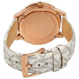 Michael Kors Runway Reloj de cuarzo con esfera rosa para mujer MK6980