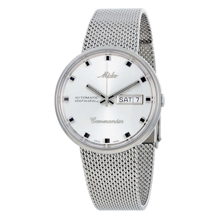 Mido Commander I Automatic Silver Dial Men