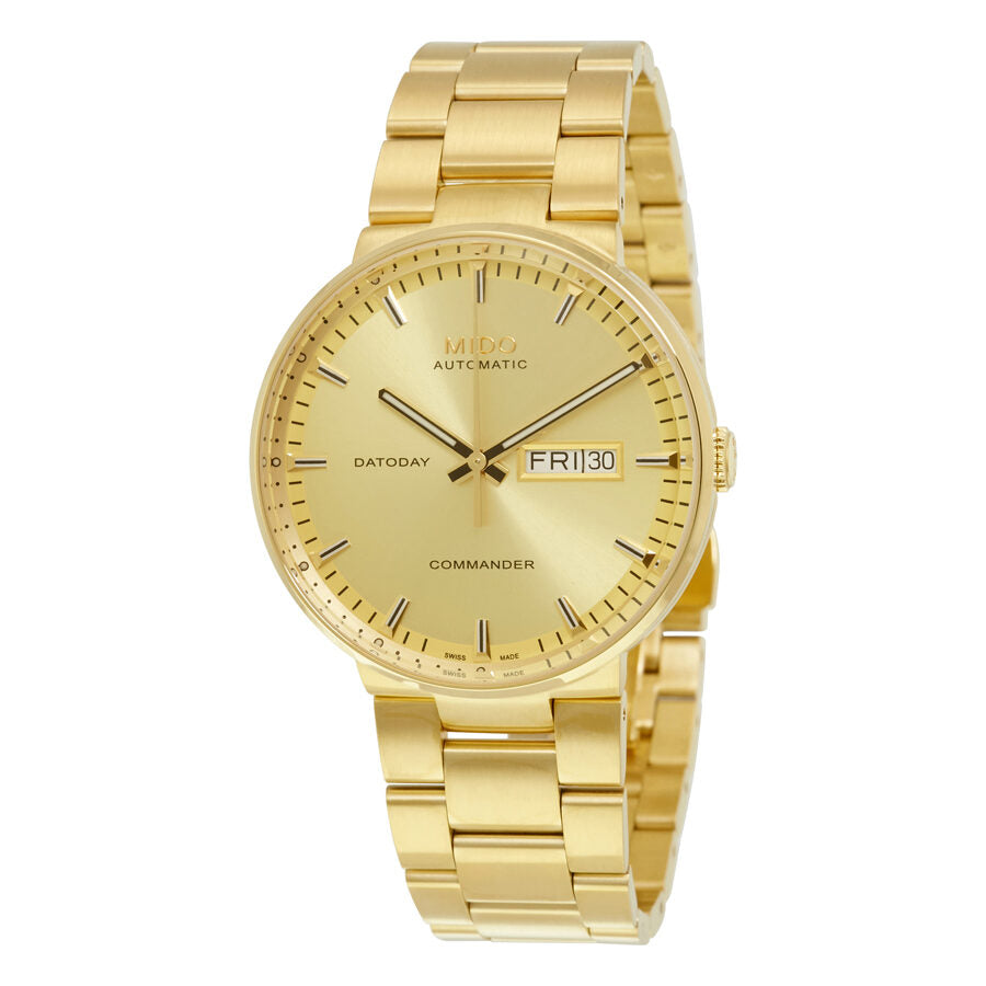 Mido Commander Gold Watch Mido Commander II Automatic Men's Watch