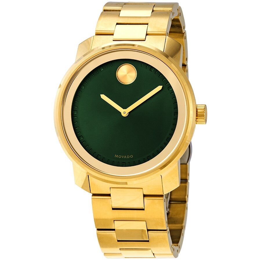 Movado Watches Movado Relojes Hombre Movado Green Dial Men's Gold