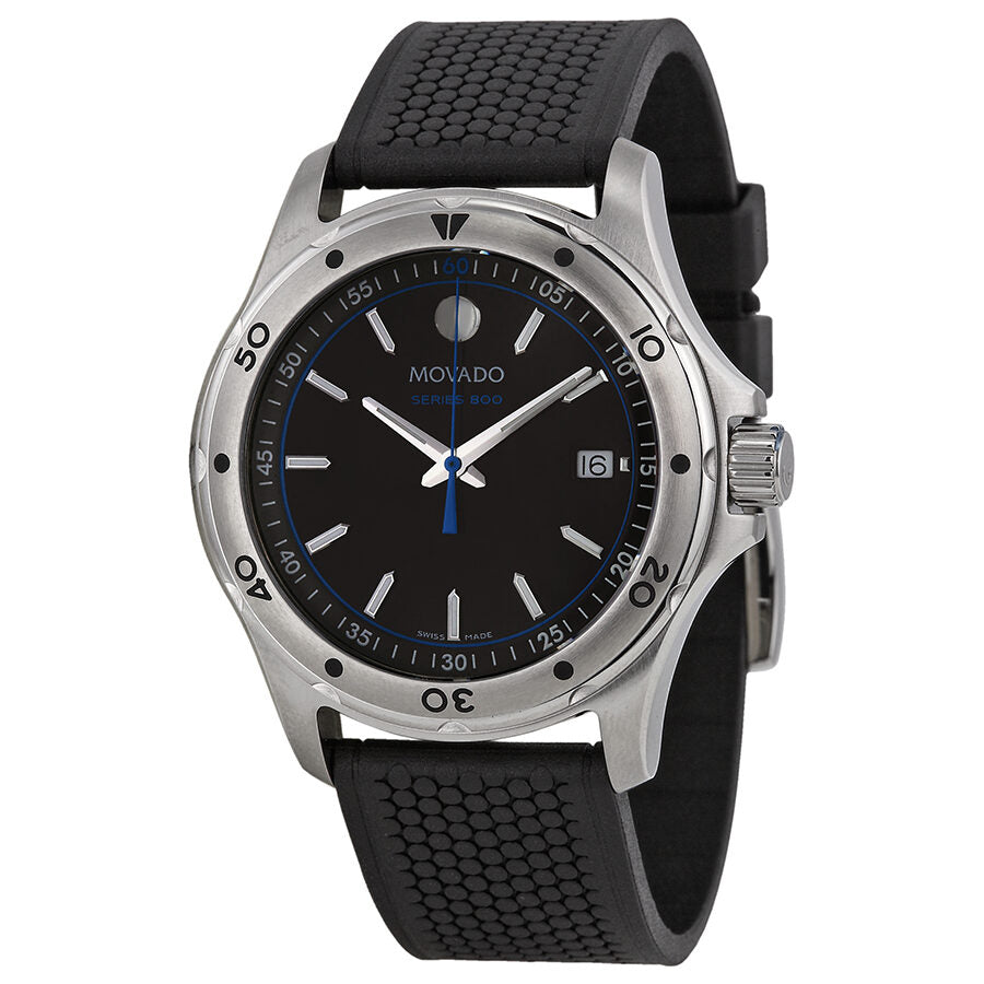 Movado series 800 store black