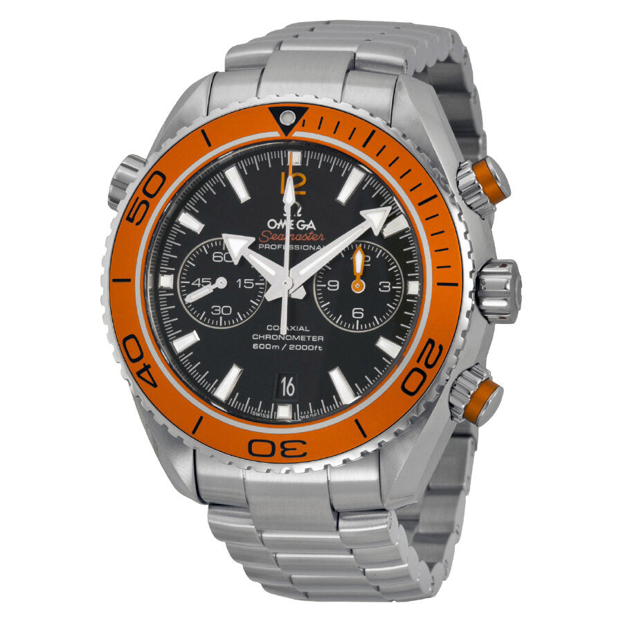 Omega Planet Ocean Chronograph Automatic Orange Bezel Men's Watch
