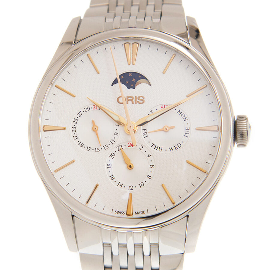 Oris Artelier Complication Automatic Silver Dial Unisex Watch 781