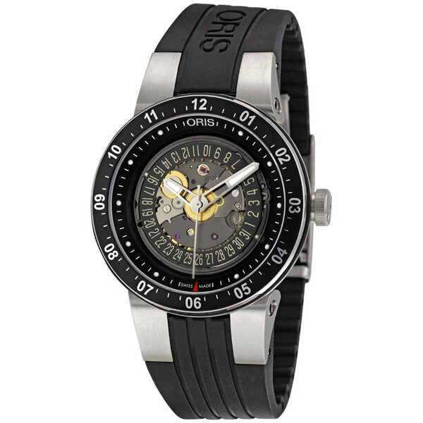 Oris Men s Williams F1 Team Skeleton Date Automatic Watch 733 7613 4114RS 01 733 7613 4114 07 4 24 44 Watches of America