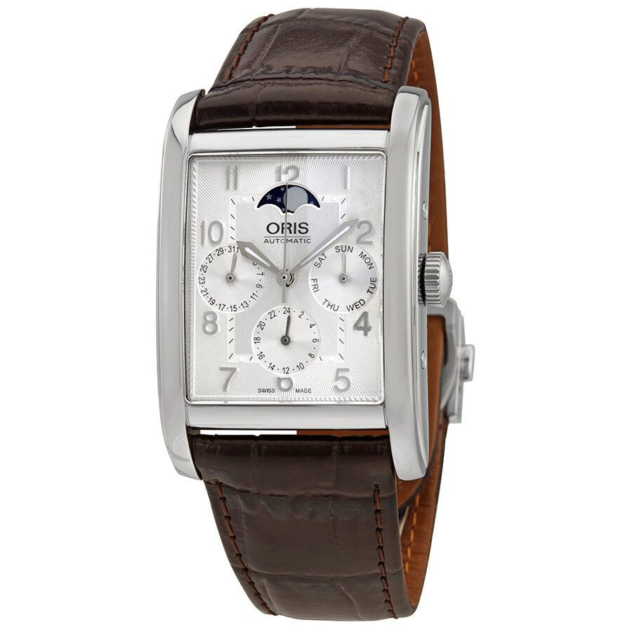Oris Rectangular Complication Silver Dial Men s Watch 582 7694 4061LS 01 582 7694 4061 07 5 24 20FC Watches of America