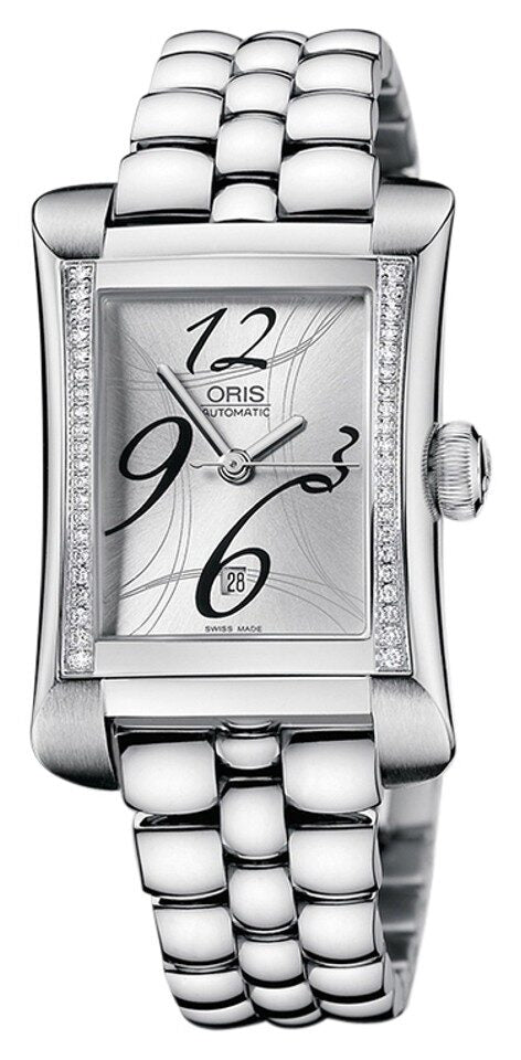 Reloj Oris Rectangular Date Autom tico Mujer 01 561 7621 4961 07 8