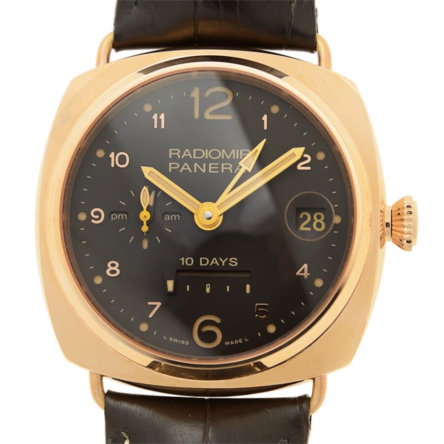 Panerai 10 Days GMT Oro Rosso Automatic Rose Gold Men s Watch