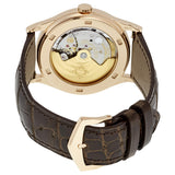 Patek Philippe Calatrava Opaline Dial 18kt Rose Gold Brown Leather Men's Watch #5296R-010 - Watches of America #3