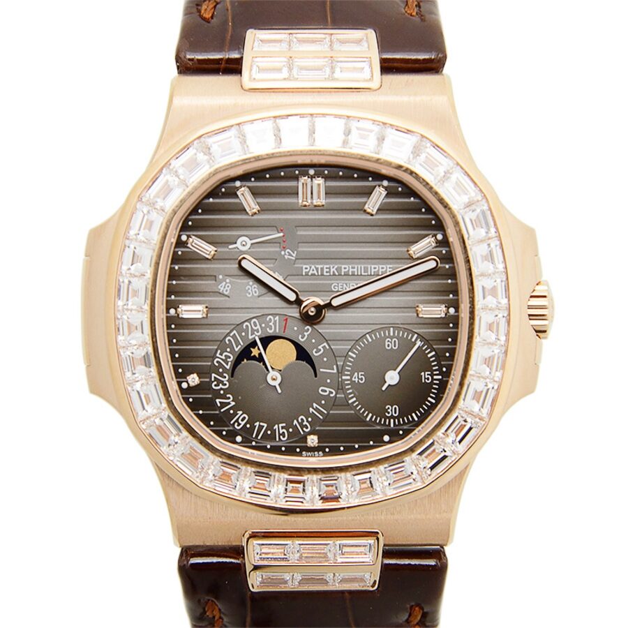 Patek philippe nautilus hot sale diamond watch