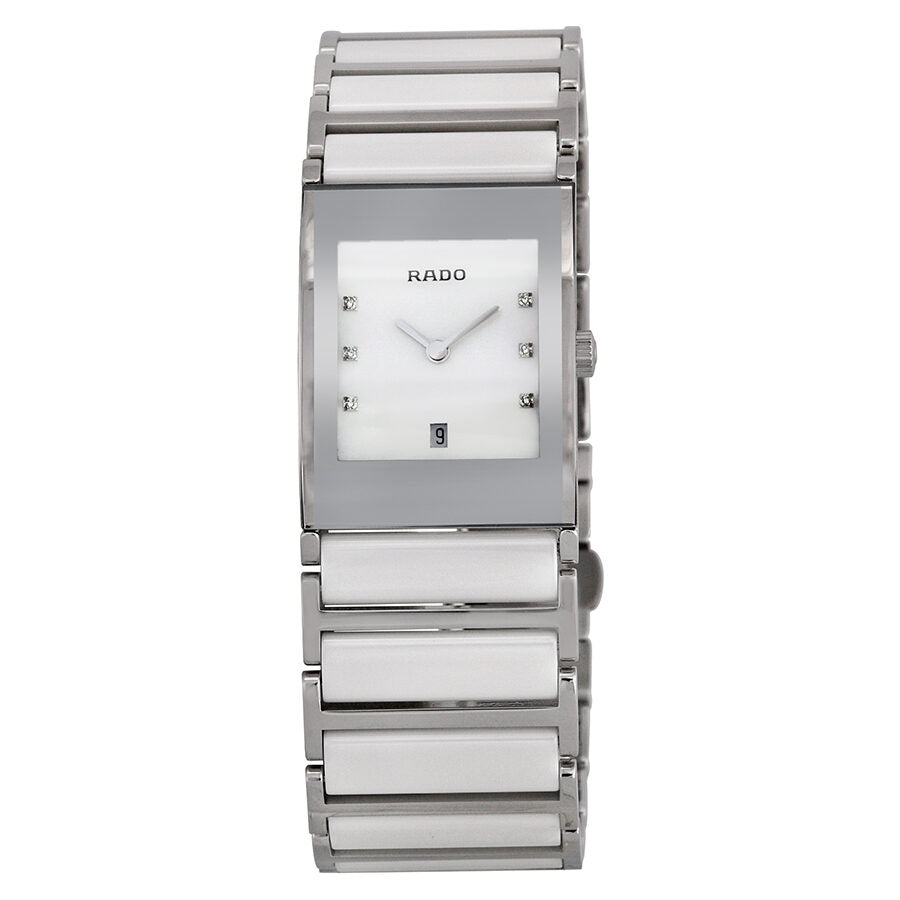 Rado Ceramica Reloj Rado Quartz Rado Integral Jubile White Ceramic