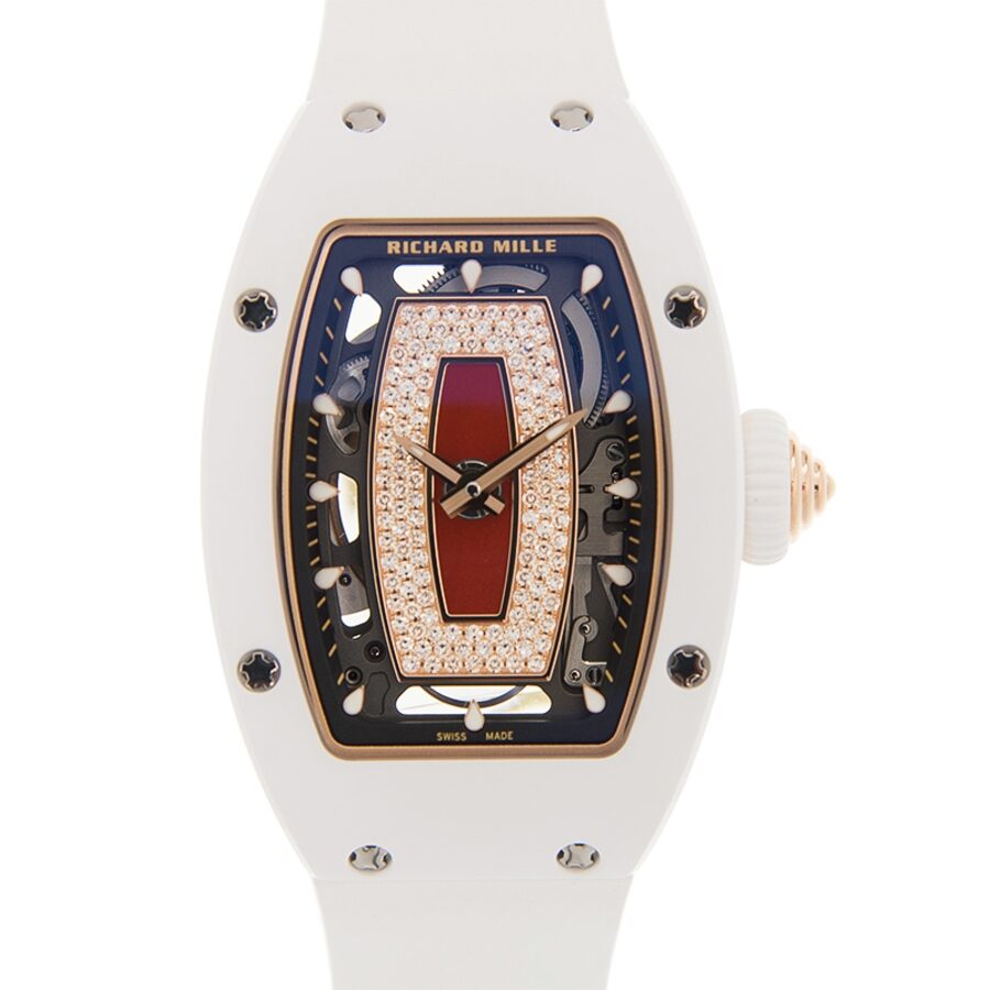 Rm 56 Richard Mille Reloj Blanco Richard Mille Super Clone 56-01