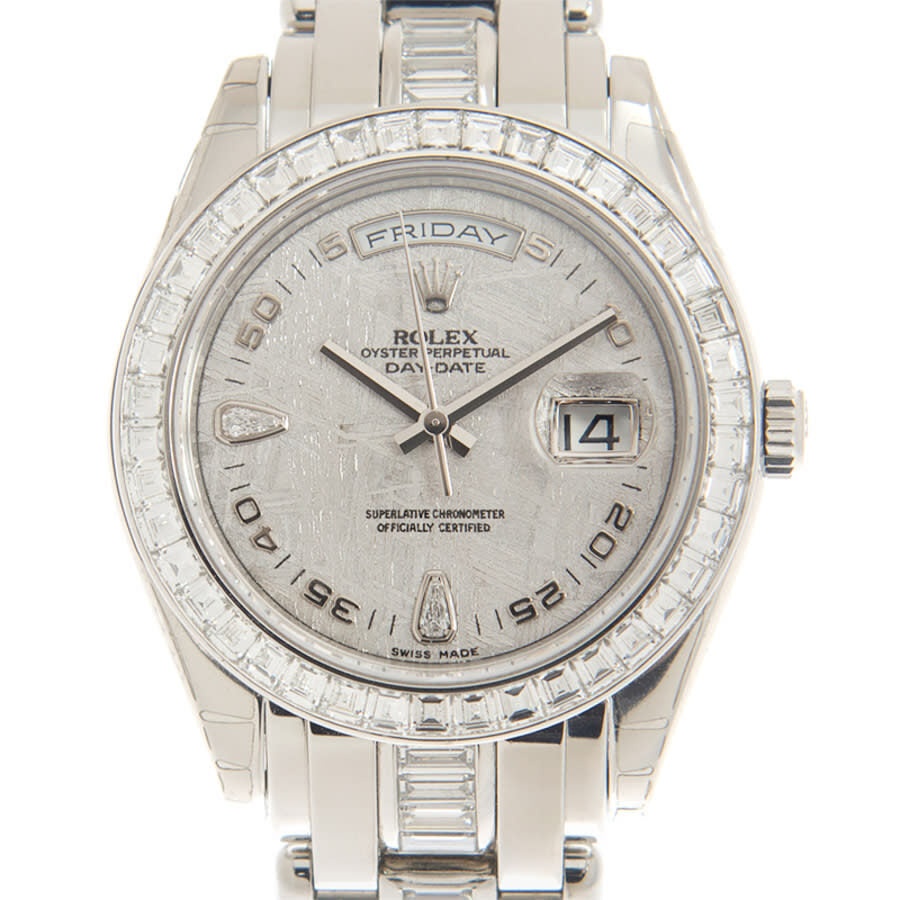 Rolex Day Date Special Edition Diamond Meteorite Dial Automatic 71