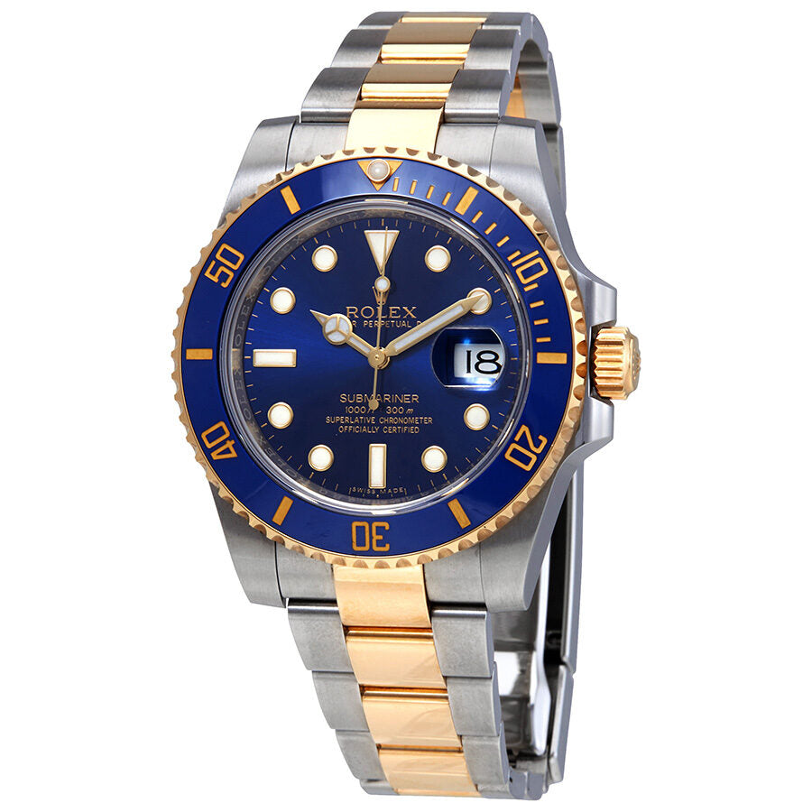 Yellow Gold Blue Bezel Rolex Submariner Blue Price New Rolex