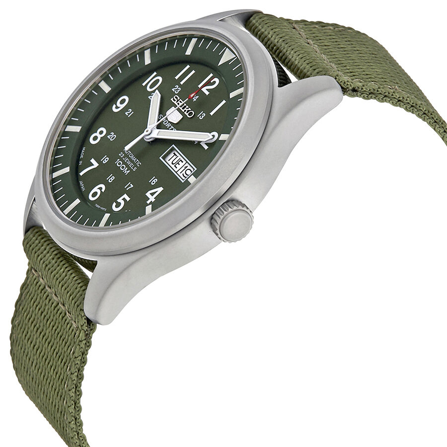 Seiko Seiko 5 Automatic Green Dial Men's Watch #SNZG09J1 - Watches of America #2