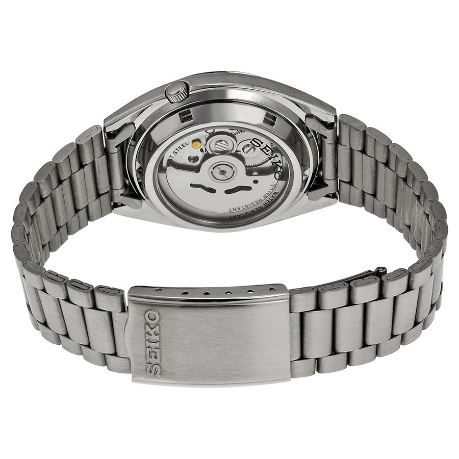 Seiko 5 Automatic Grey Dial Stainless Steel Men's Watch #SNXS75 - Watches of America #3