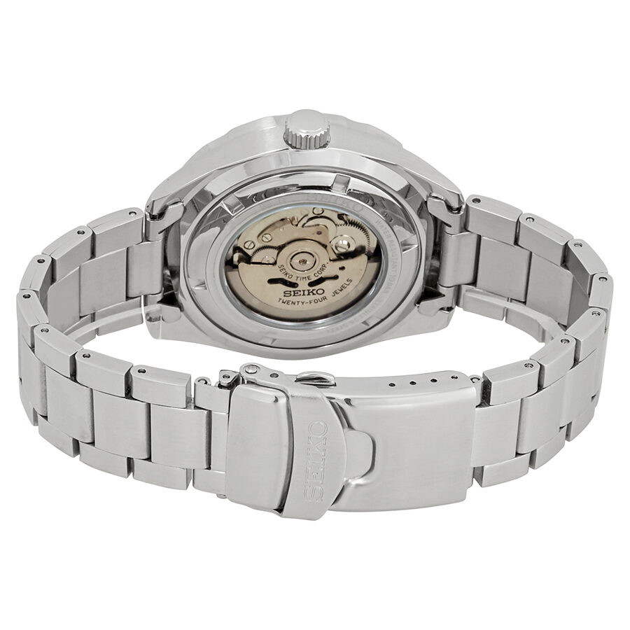 Seiko 5 Sports Automatic Orange Dial Stainless Steel Men's Watch #SRPC55 - Watches of America #3