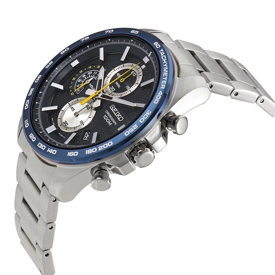 Seiko Chronograph Blue Dial Men's Watch #SSB259P1 - Watches of America #2
