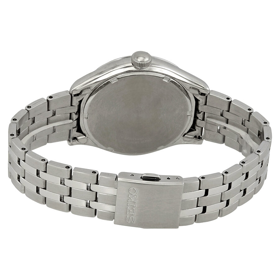 Seiko Essentials Black Dial Stainless Steel Men's Watch #SNE489 - Watches of America #3
