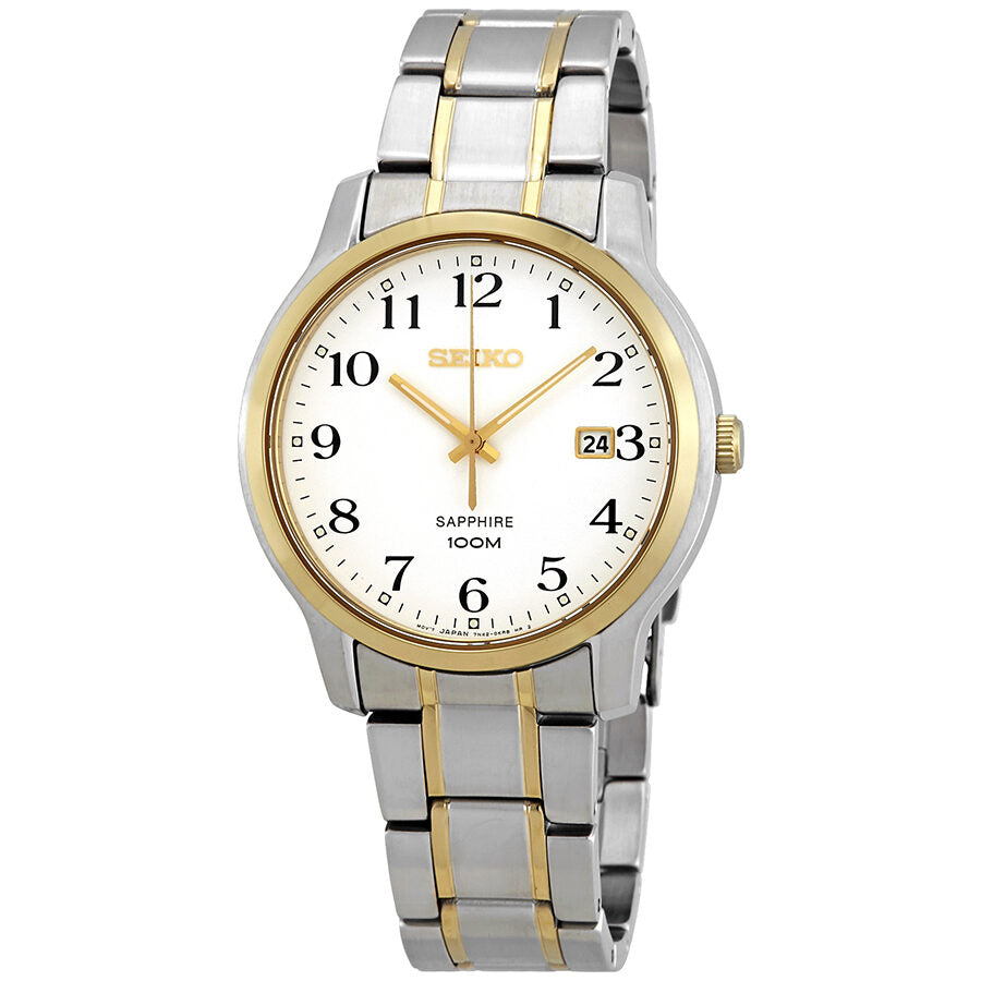 Seiko Sapphire Silver Dial Men's Watch #SGEH68P1 - Watches of America