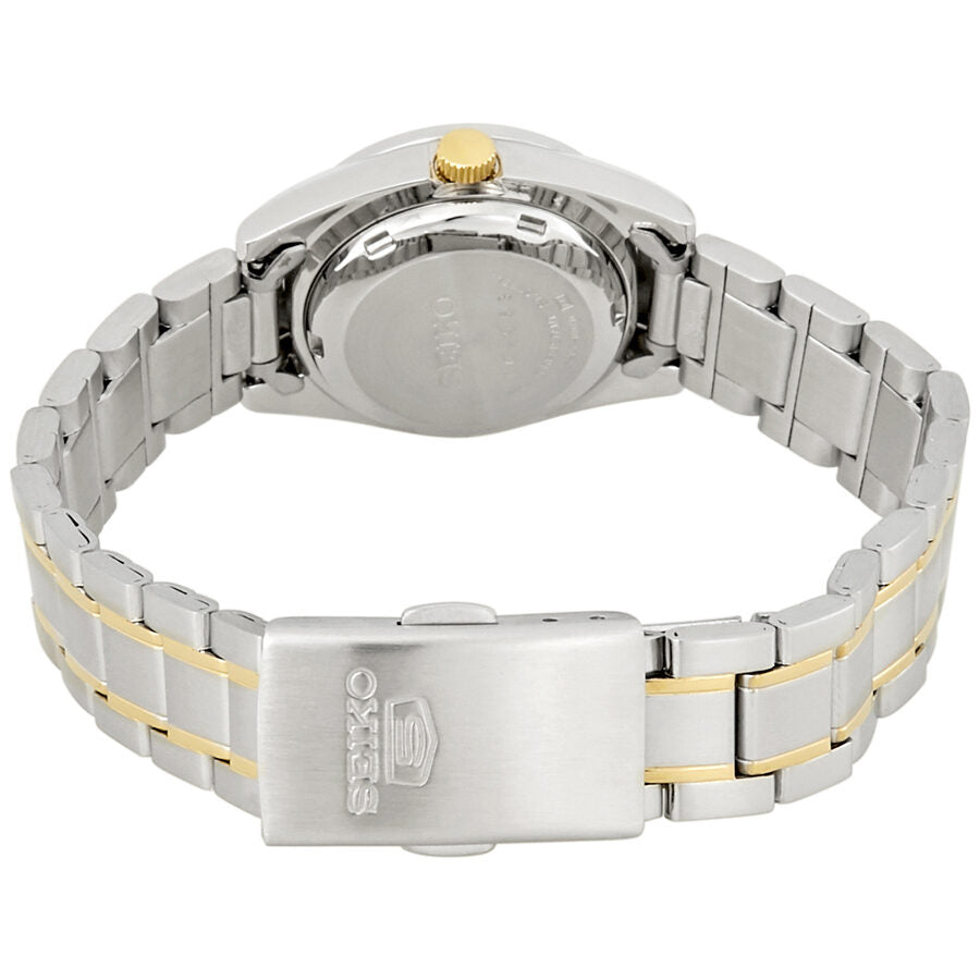 Seiko Series 5 Automatic White Dial Ladies Watch #SYMK19K1S - Watches of America #3