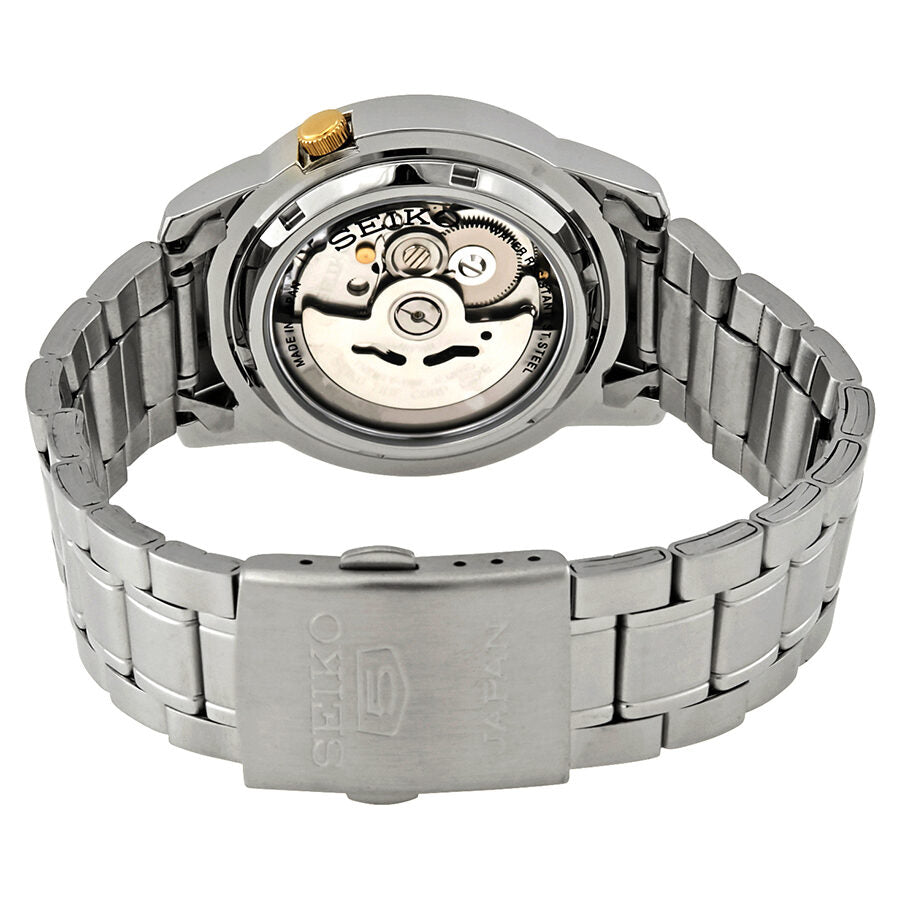 Seiko Series 5 Automatic White Dial Men's Watch #SNKK07J1 - Watches of America #3