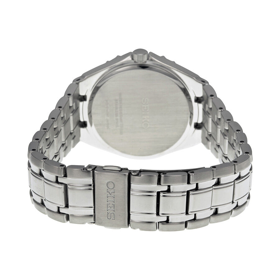Seiko Solar Black Dial Men's Watch #SNE215 - Watches of America #3