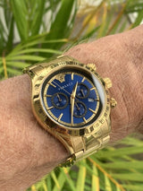 Versace Chronograph Blue Dial Classic Men's Watch VEV700619 - Watches of America #2