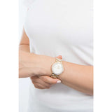 Michael Kors Camille cuarzo cristal esfera blanca señoras reloj MK6844