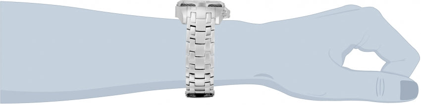 Reloj Invicta Bolt Cronógrafo Cuarzo Esfera Gris Hombre 34118