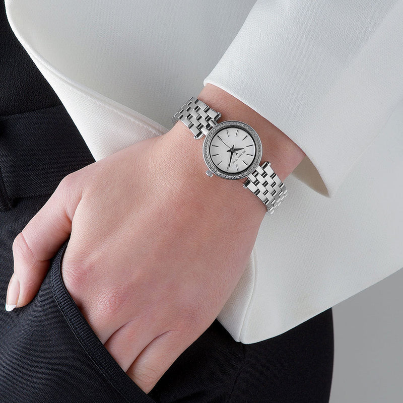Michael Kors Petite Darci Silver Ladies Watch MK3294