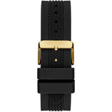 Guess Delta Black Silicone Strap Men's Watch GW0051G2