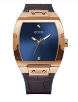 Reloj Guess Phoenix Esfera Azul Correa Cuero Hombre GW0386G2