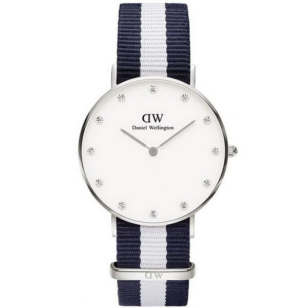 Daniel Wellington Classy Glasgow 34mm Women's Silver Watch DW00100082