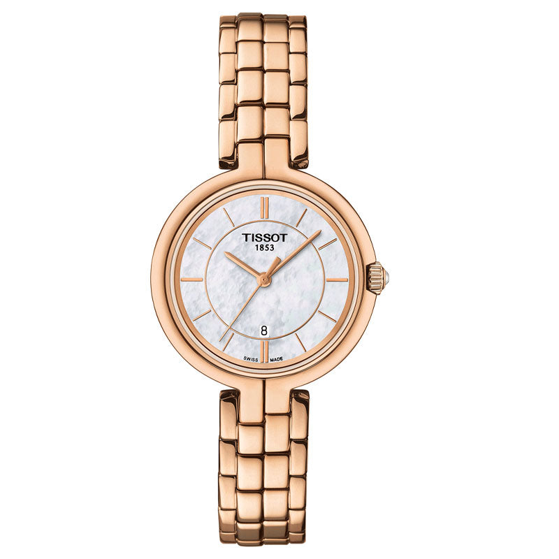 Tissot T-Lady Flamingo Quartz T094.210.33.111.01 T0942103311101 Women's Watch T094.210.33.111.01 - Image 1