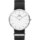 Daniel Wellington Classic Cornwall 40mm Women's Silver Watch