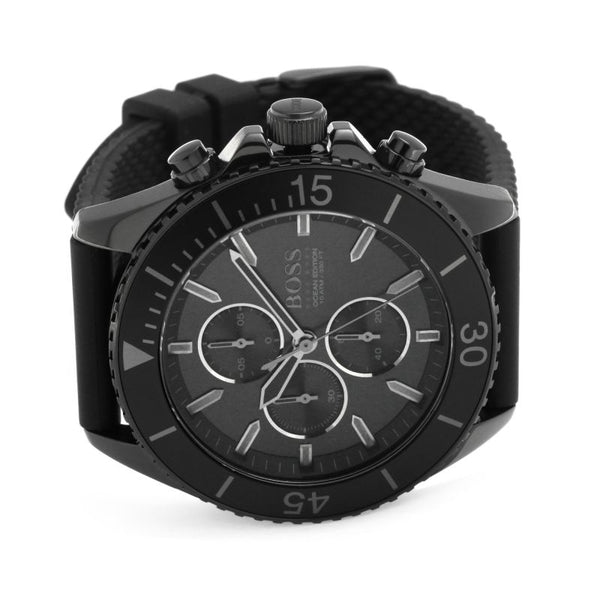 Hugo Boss Ocean Edition Chronograph Dial Men's Watch Water resistance: 100 meters / 330 feet Movement: Quartz 