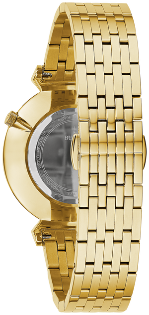 Versace V-Twist Black Dial Gold Mesh Bracelet Watch for Women - VELS00819 VELS00819 - Image 4