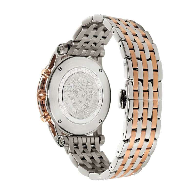 Versace Sport Tech Chronograph Quartz Silver Dial Men's Watch VELT00319