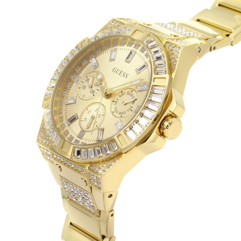 Guess Zeus Gold Tone Men's Watch GW0209G2 – Watches of America