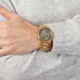 Armani Exchange Reloj cronógrafo de cuarzo con esfera gris para hombre AX1721