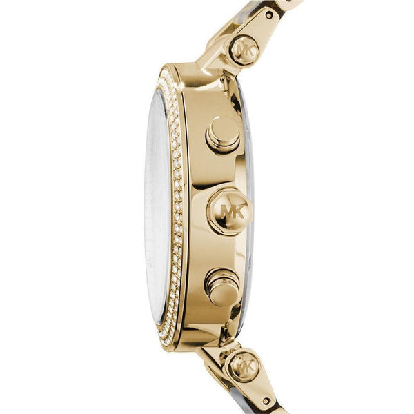 Michael Parker Chronograph Green Dial Ladies Watch MK6263