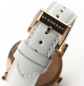 【箱付】Burberry バーバリー 腕時計 白ベルト レディース BU9108 箱付】Burberry バーバリー 腕時計 白ベルト レディース BU9108