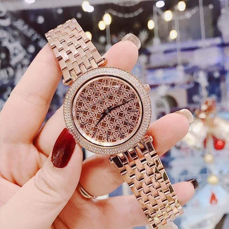 Reloj de mujer Michael Kors Darci de oro rosa MK3399